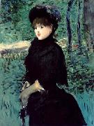 Edouard Manet, La Promenade Madame Gamby